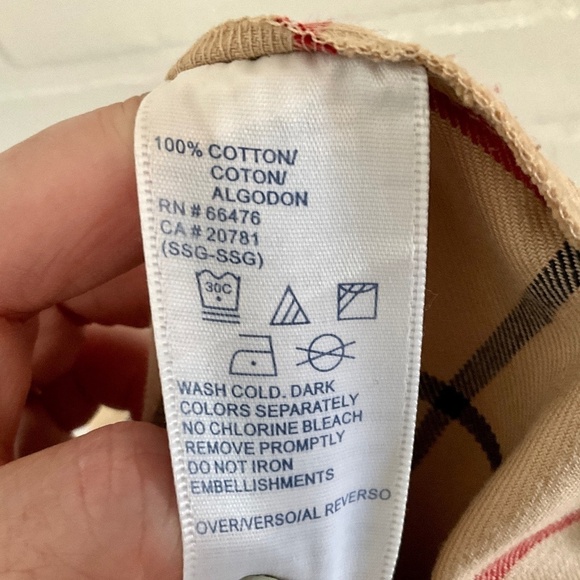 Vintage Y2K Women’s Trouser Pants Beige/tan/navy plaid Flare High rise size 8 - Picture 5 of 11